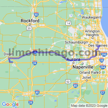 Limousine service to O'Hare airport (ORD)