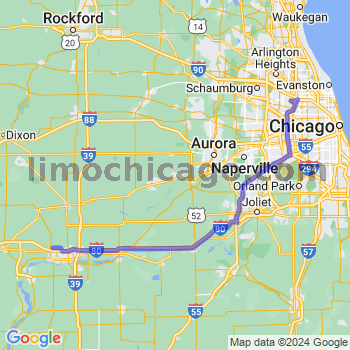 Limousine service to O'Hare airport (ORD)