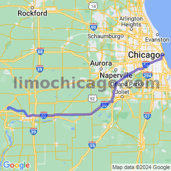 Limousine service to Chicago Loop