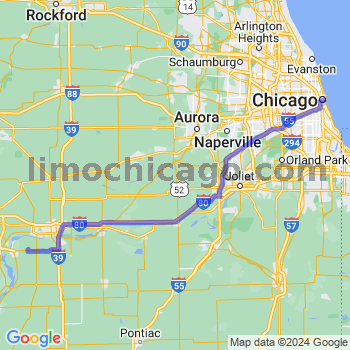 Limousine service to Chicago Loop