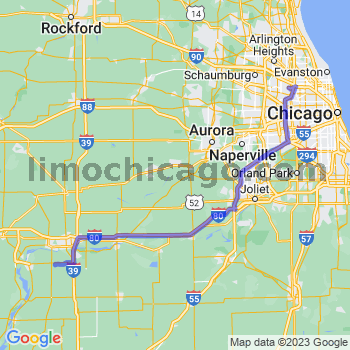 Limousine service to O'Hare airport (ORD)