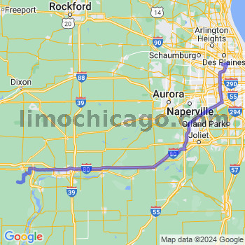 Limousine service to O'Hare airport (ORD)