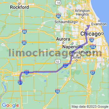 Limousine service to O'Hare airport (ORD)