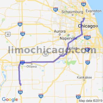 Limousine service to O'Hare airport (ORD)