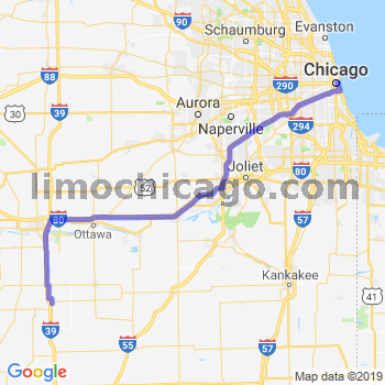 Limousine service to Chicago Loop