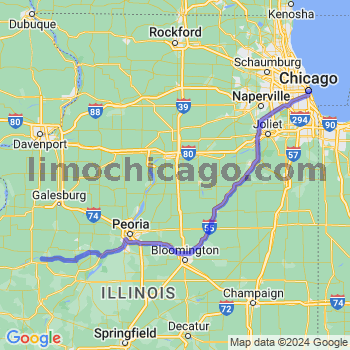 Limousine service to Chicago Loop