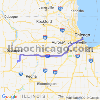 Limousine service to Chicago Loop