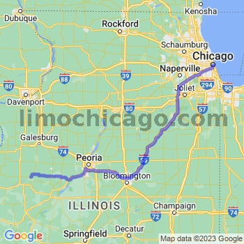 Limousine service to Chicago Loop