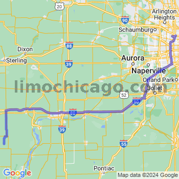 Limousine service to O'Hare airport (ORD)