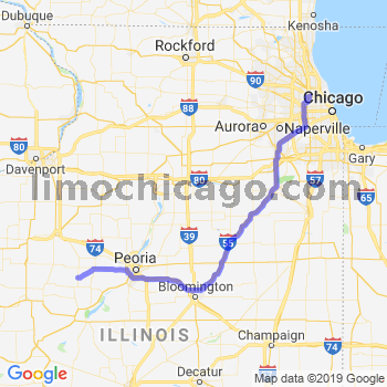 Limousine service to O'Hare airport (ORD)