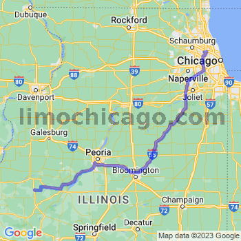 Limousine service to O'Hare airport (ORD)