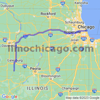 Limousine service to Chicago Loop