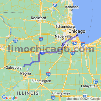 Limousine service to Chicago Loop