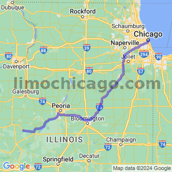 Limousine service to Chicago Loop