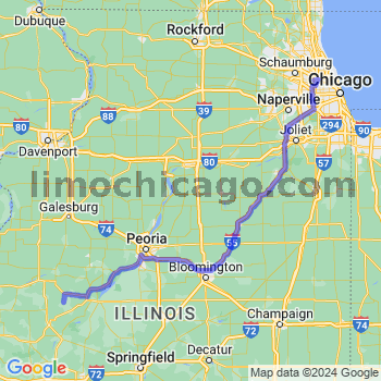 Limousine service to O'Hare airport (ORD)