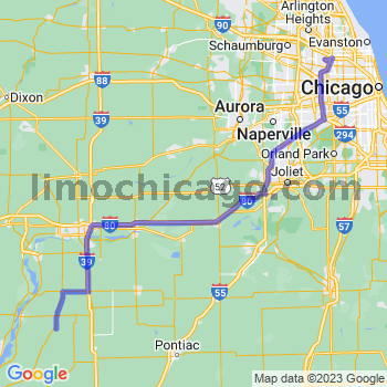 Limousine service to O'Hare airport (ORD)