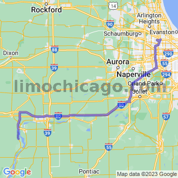 Limousine service to O'Hare airport (ORD)