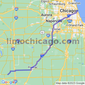 Limousine service to Chicago Loop