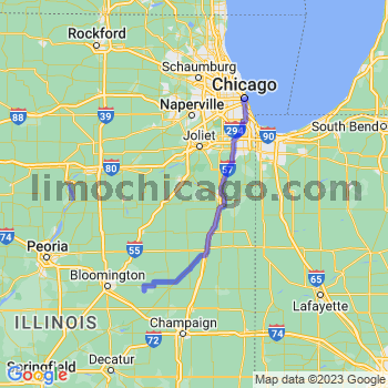 Limousine service to Chicago Loop