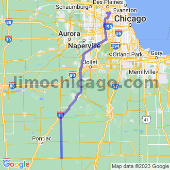 Limousine service to O'Hare airport (ORD)