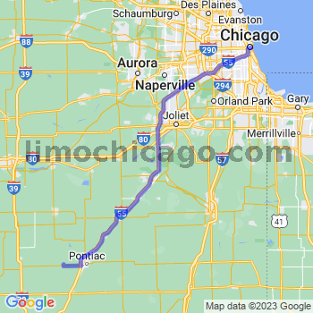 Limousine service to Chicago Loop