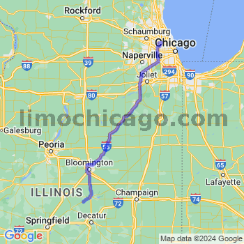 Limousine service to O'Hare airport (ORD)