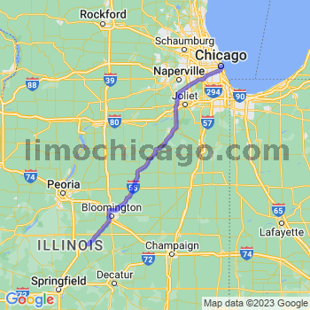 Limousine service to Chicago Loop