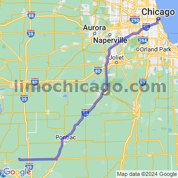 Limousine service to Chicago Loop