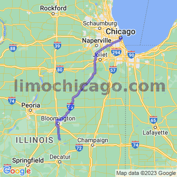 Limousine service to Chicago Loop