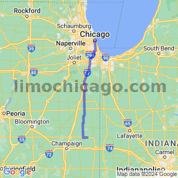 Limousine service to Chicago Loop