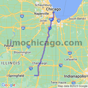 Limousine service to Chicago Loop