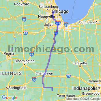 Limousine service to O'Hare airport (ORD)