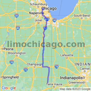 Limousine service to O'Hare airport (ORD)