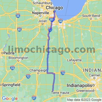 Limousine service to Chicago Loop