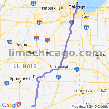 Limousine service to Chicago Loop