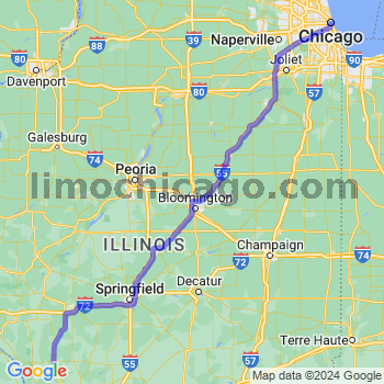 Limousine service to Chicago Loop