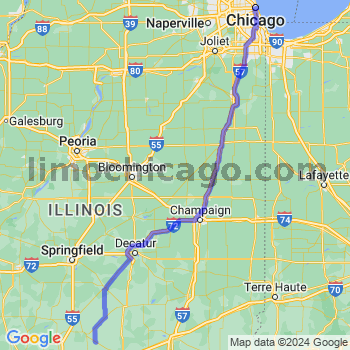 Limousine service to Chicago Loop