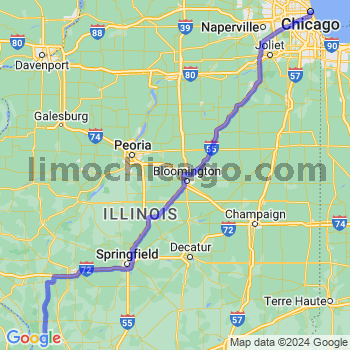 Limousine service to Chicago Loop