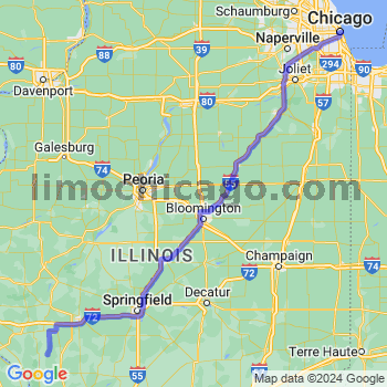 Limousine service to Chicago Loop