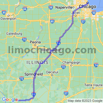 Limousine service to Chicago Loop