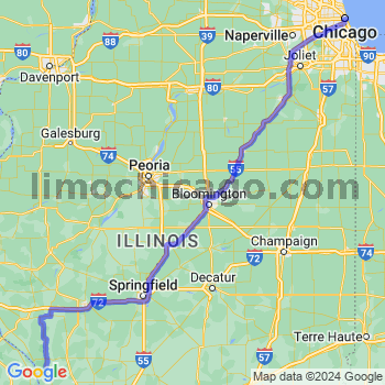 Limousine service to Chicago Loop