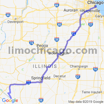 Limousine service to Chicago Loop