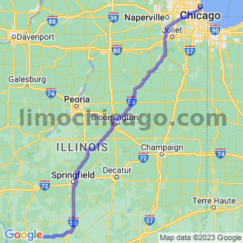 Limousine service to Chicago Loop