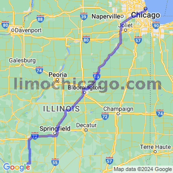 Limousine service to Chicago Loop