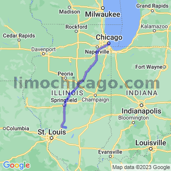 Limousine service to Chicago Loop