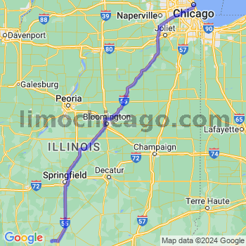 Limousine service to Chicago Loop