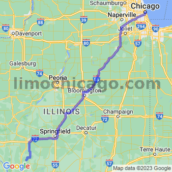 Limousine service to Chicago Loop