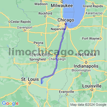 Limousine service to Chicago Loop