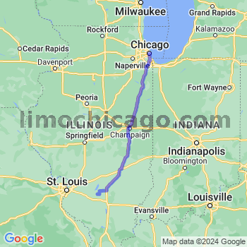 Limousine service to Chicago Loop