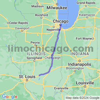 Limousine service to Chicago Loop